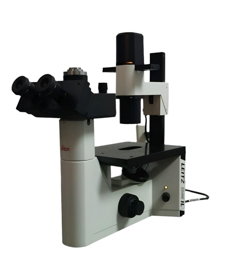 Leica Leitz Microscope DM IL Inverted with Phase Contrast and ...