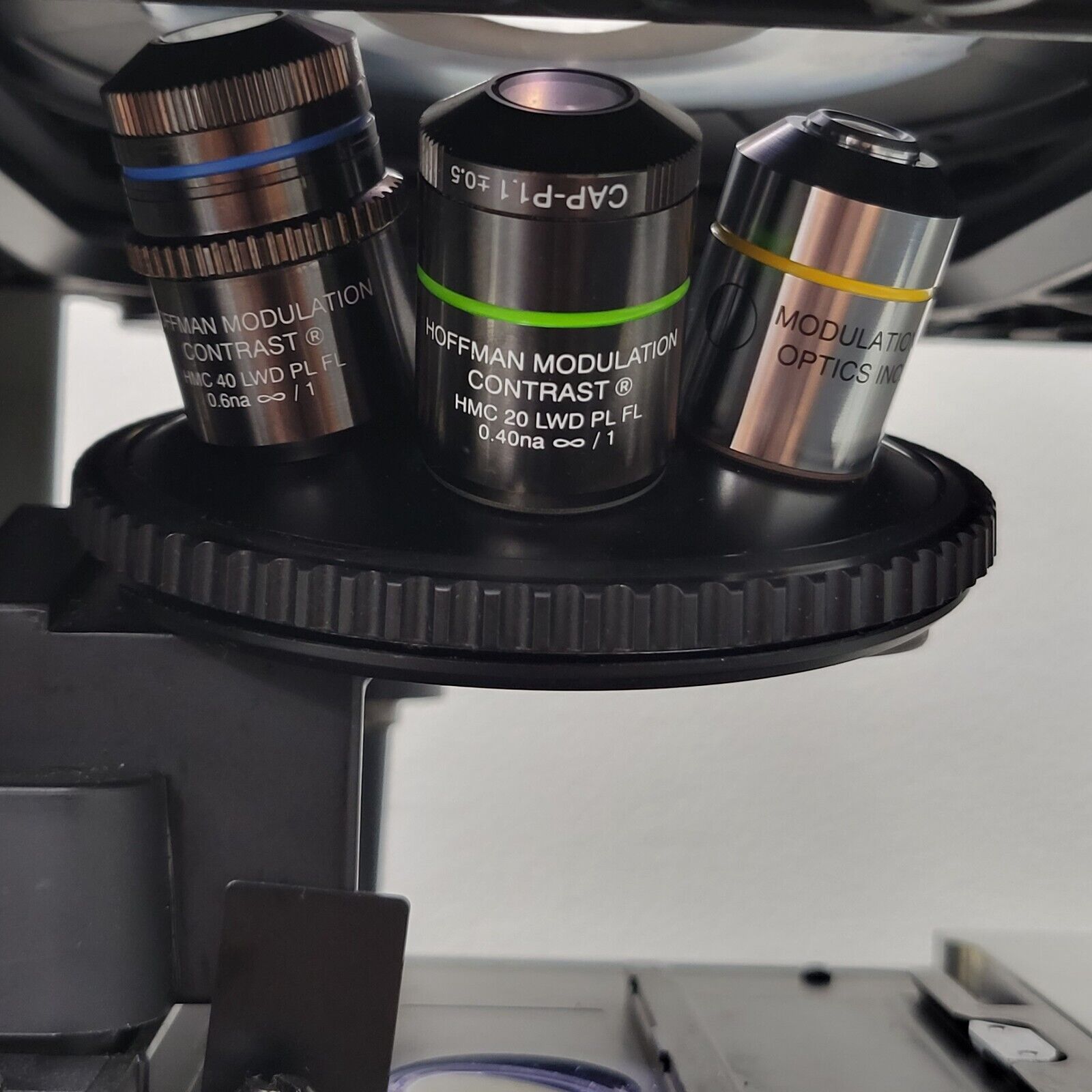 Olympus Microscope IX70 with HMC Hoffman Modulation Contrast
