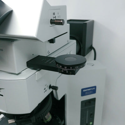 Olympus Microscope BX51 Pol Polarizing with Bertrand Lens and BF/DF - microscopemarketplace