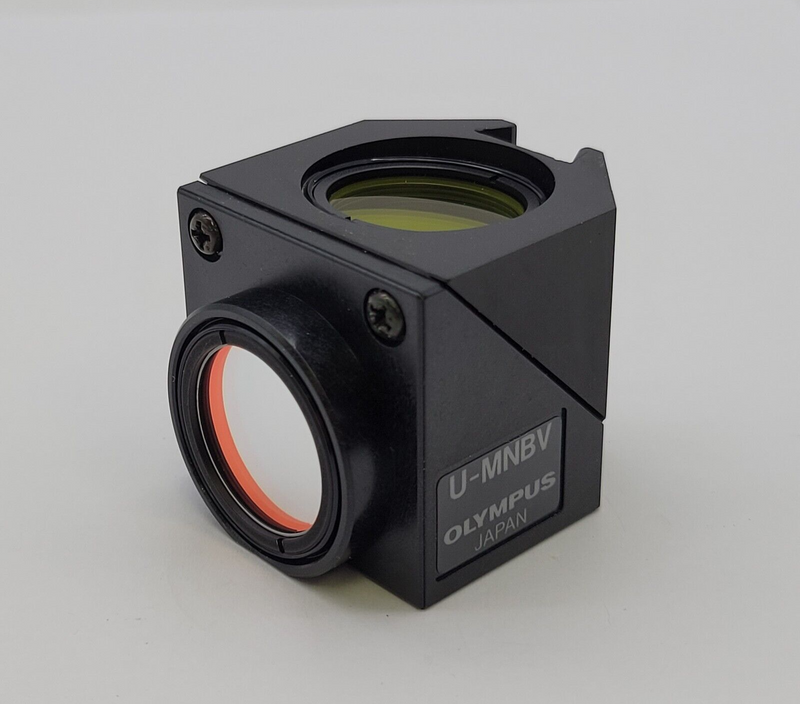 Olympus Microscope Fluorescence Filter Cube U-MNBV - microscopemarketplace