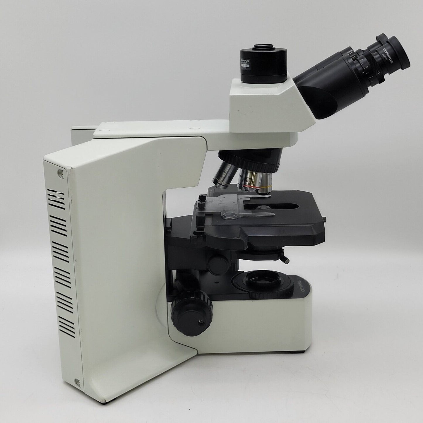 Olympus Microscope BX51 with LED, Trinocular Head, & 100x Objective - microscopemarketplace