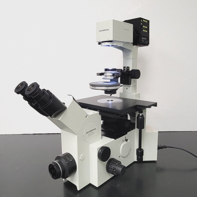 Olympus Microscope IX70 with HMC Hoffman Modulation Contrast - microscopemarketplace