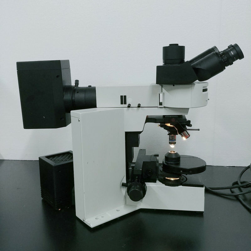 Olympus Microscope BX50 Water Immersion with Fluorescence and DIC - microscopemarketplace