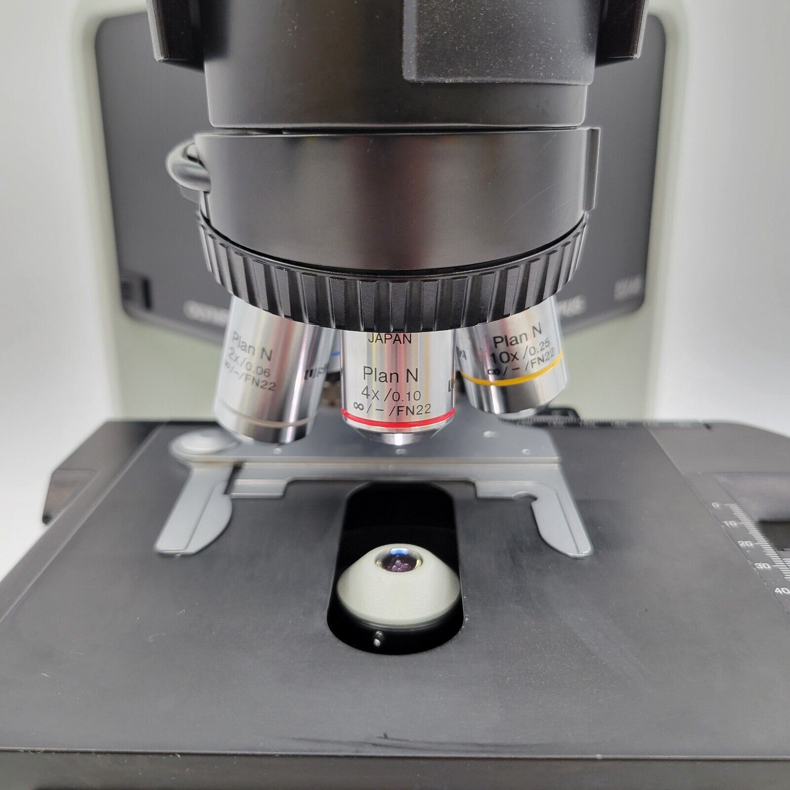 Olympus Microscope BX46 LED with Trinocular Head and 2x for