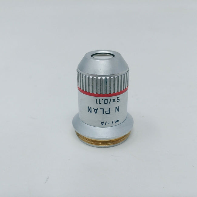 Leica Microscope Objective N Plan 5x /0.11 506029 - microscopemarketplace