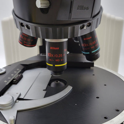 Nikon Microscope Eclipse E600 Pol with Trinocular Head - microscopemarketplace