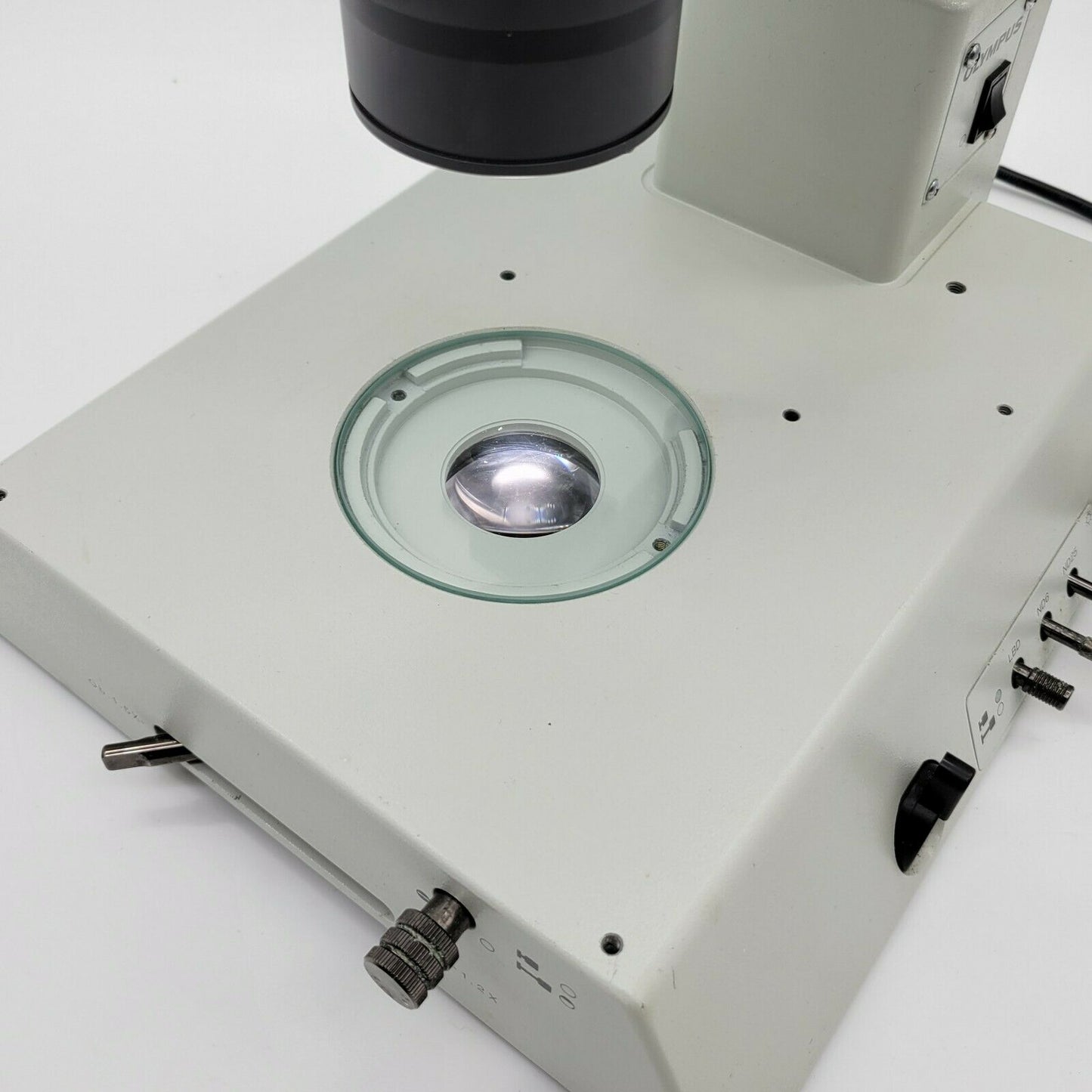 Olympus Stereo Microscope SZX16 with Trinocular Head and Transmitted Light Stand - microscopemarketplace