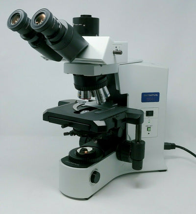 Olympus Microscope BX41 with 2x and Trinocular Head for Forensic Pathology - microscopemarketplace