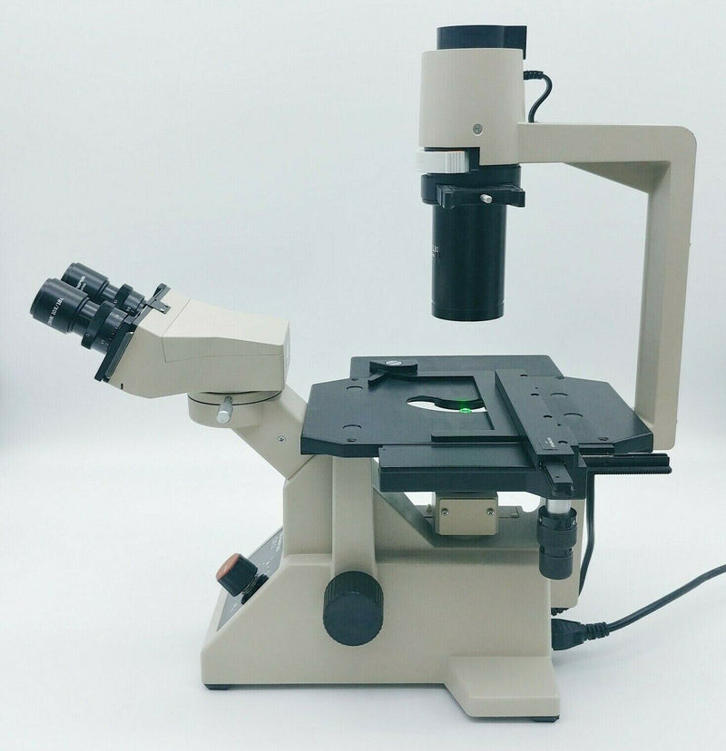 Olympus Microscope CK2 Inverted Tissue Culture 10x 20x - microscopemarketplace