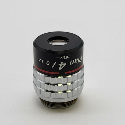 Nikon Microscope Objective Plan 4x 160/- - microscopemarketplace