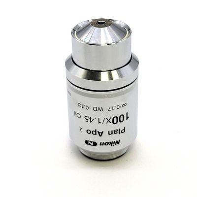 Nikon Microscope Objective Plan Apo Lambda 100x 1.45 Oil CFI Eclipse ∞/0.17 - microscopemarketplace