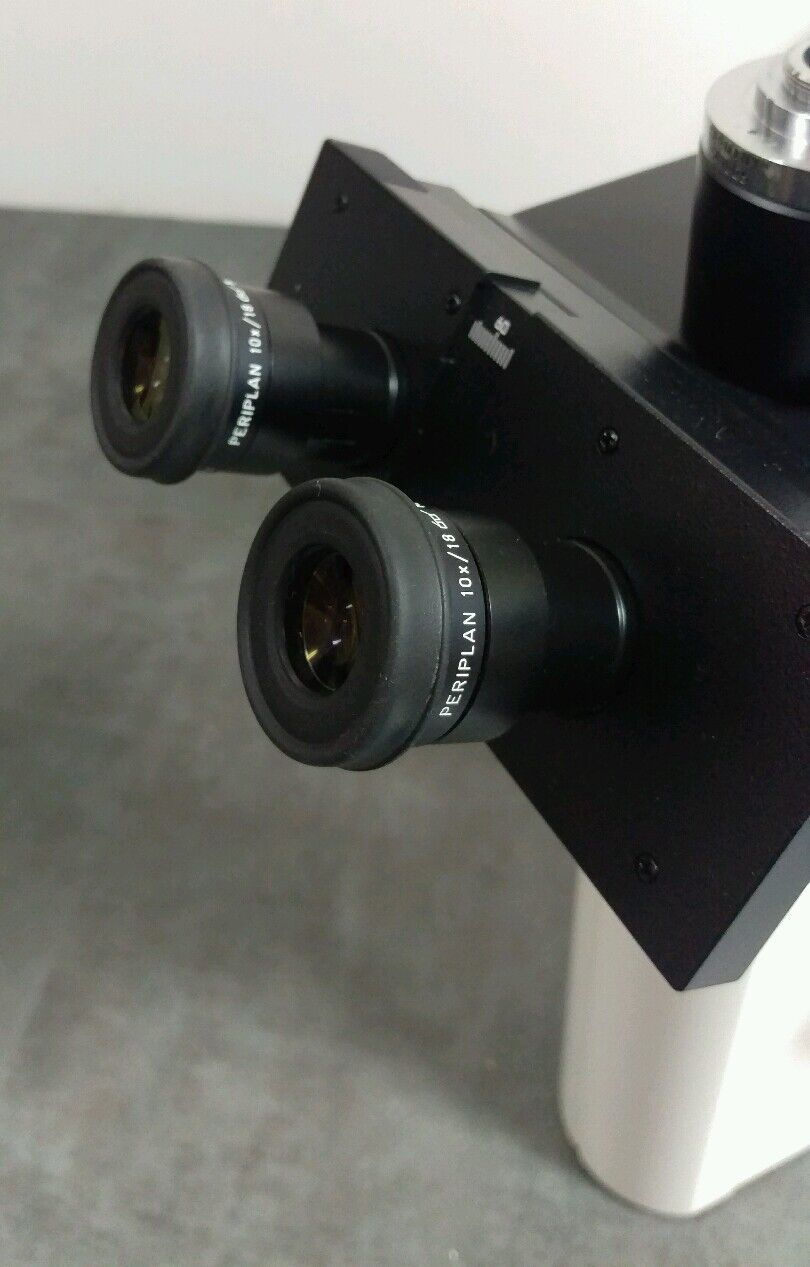 Leica Leitz Microscope DM IL Inverted with Phase Contrast and ...