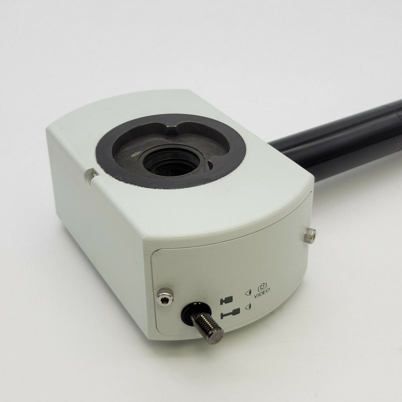 Olympus Microscope U-DP Dual Port Intermediate Tube with U-MF2 Mirror Cube - microscopemarketplace