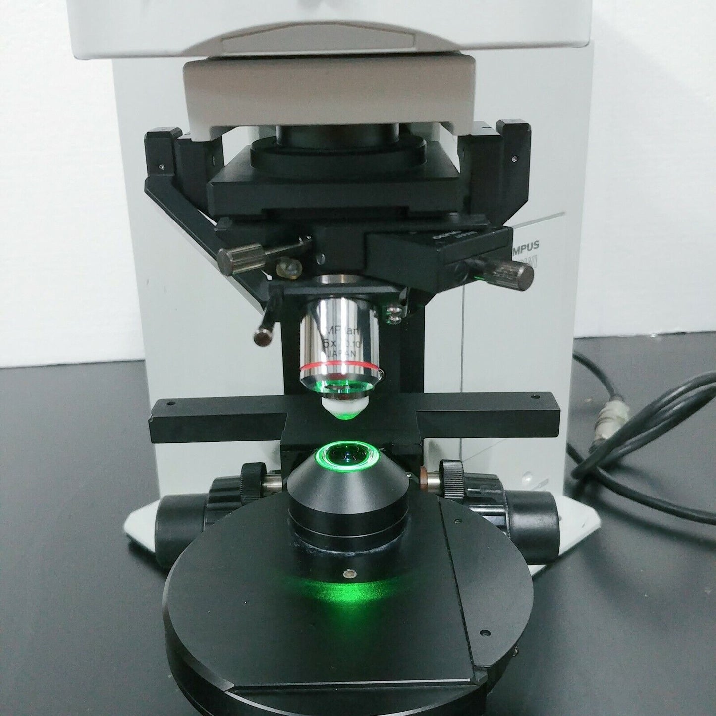 Olympus Microscope BX50 Water Immersion with Fluorescence and DIC - microscopemarketplace