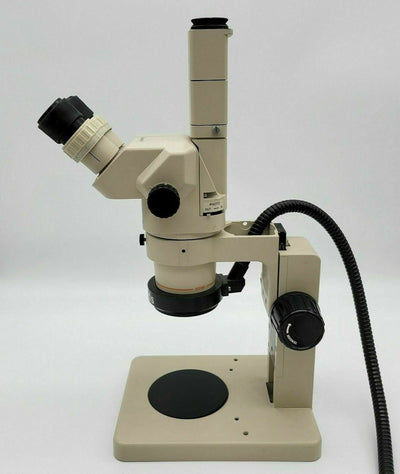 Olympus Stereo Microscope SZ60 with Phototube and Leeds Ring Light - microscopemarketplace