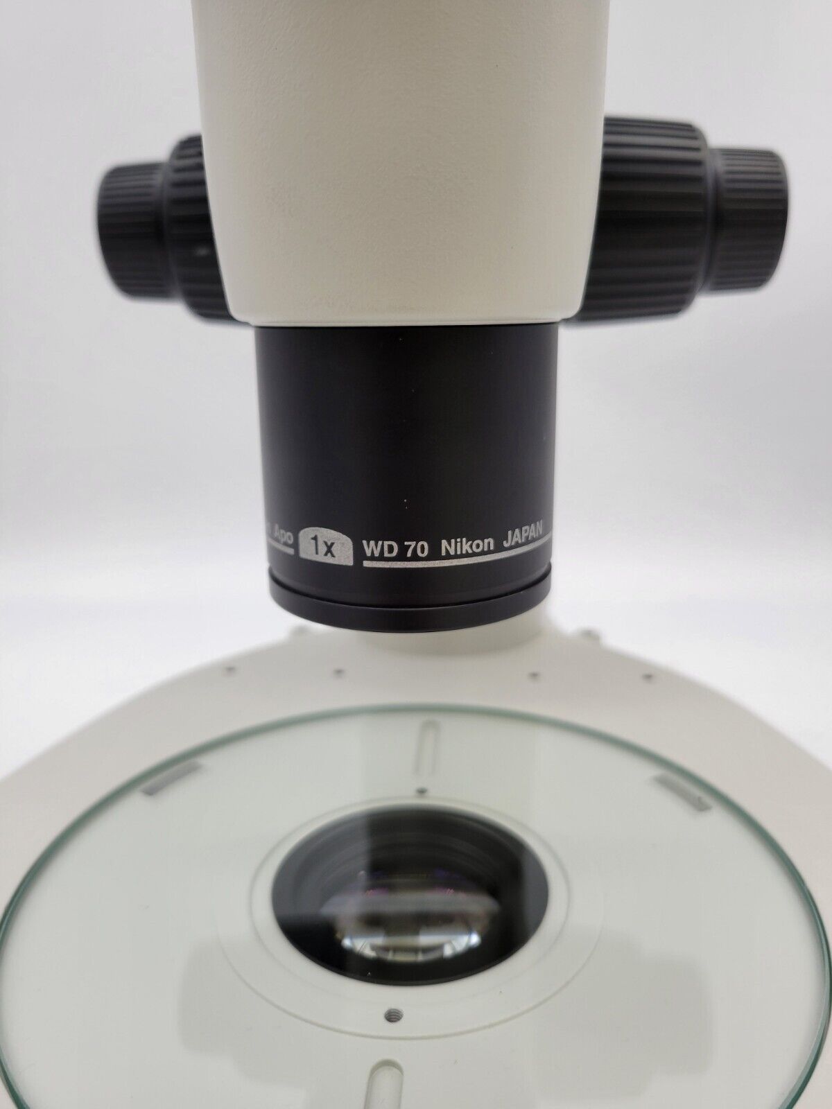Diascopic Microscope Nikon Stereo Microscope SMZ1000 w. Tilt Head, Dual Photo Port, & Diasc