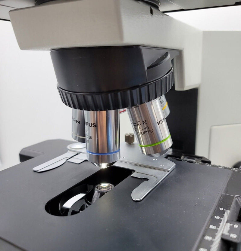 Olympus Microscope BX40 LED with Tilting Head for Pathology - microscopemarketplace