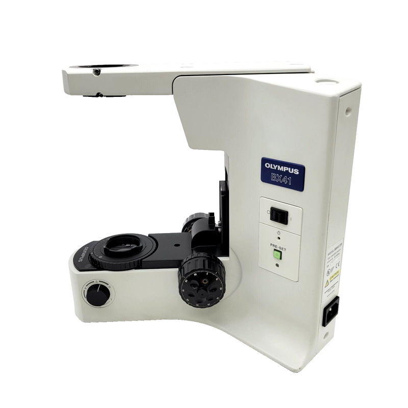 Olympus Microscope BX41 Stand Fully Serviced - microscopemarketplace