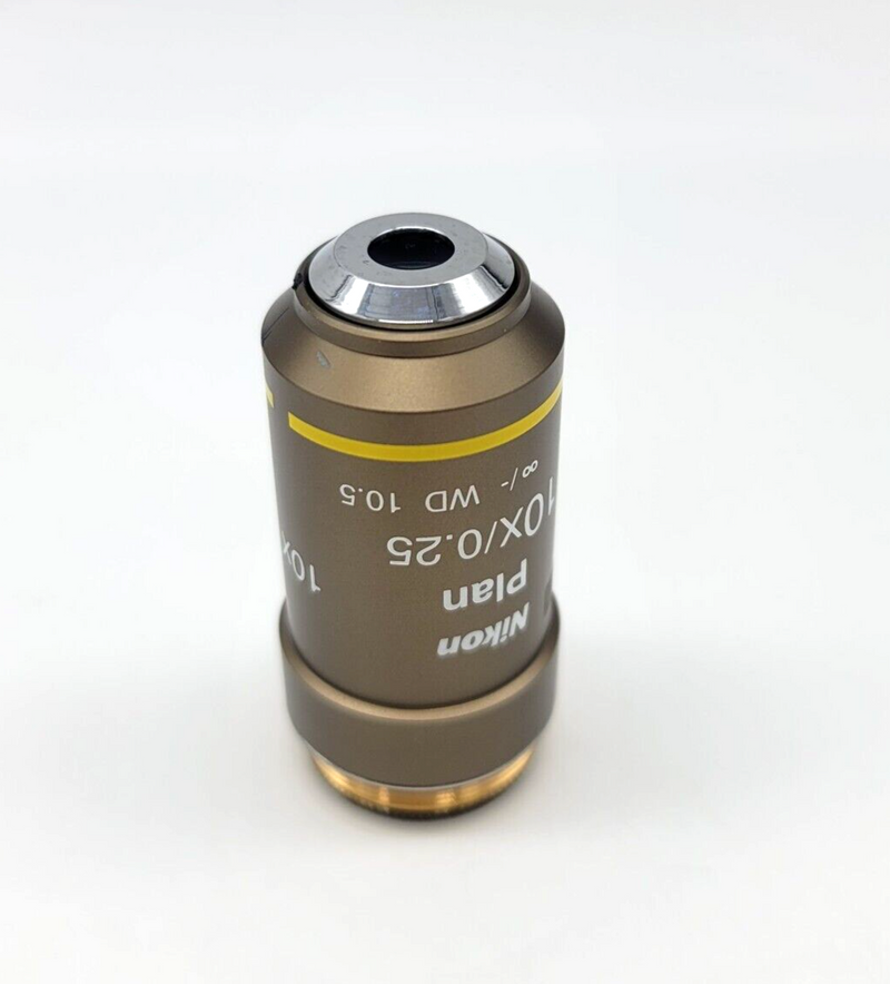 Nikon Microscope Plan 10X Objective - microscopemarketplace