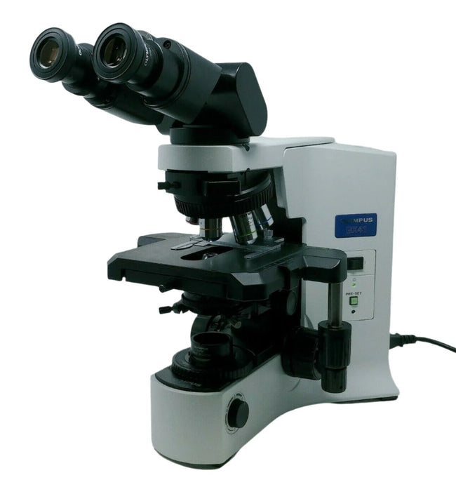 Olympus Microscope BX41 with Tilting Head, Polarizer, Analyzer, U-POT U-ANT - microscopemarketplace