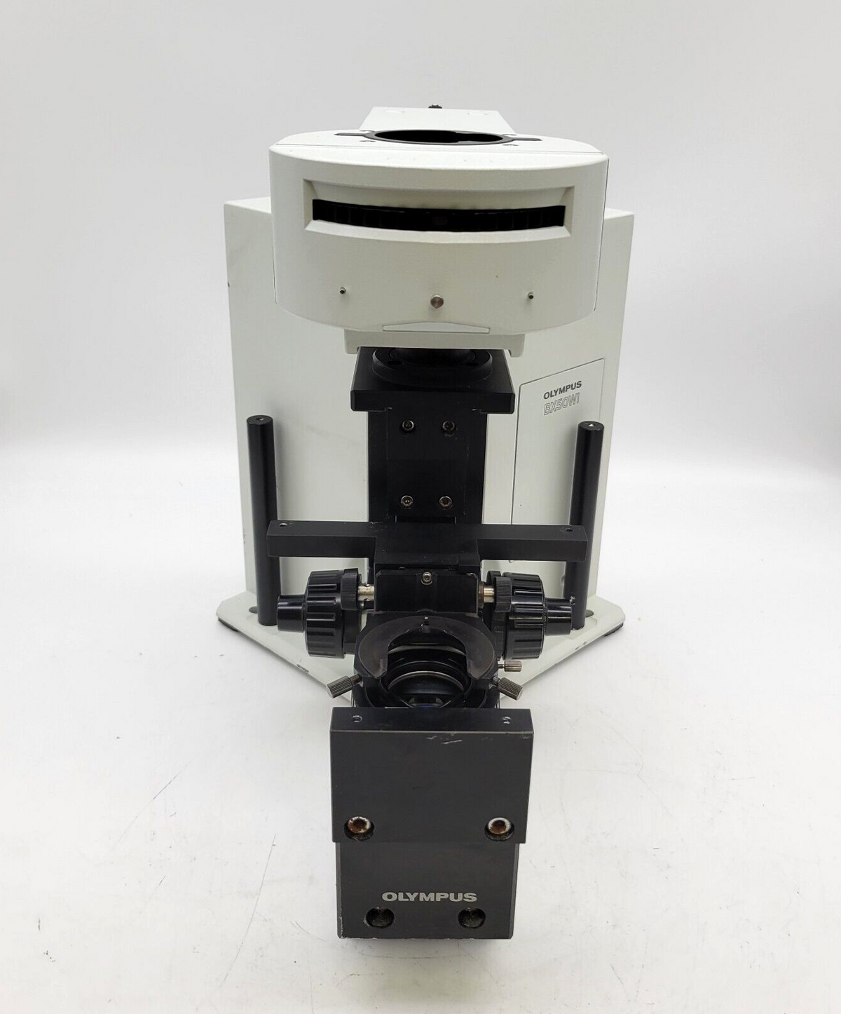 Microscope Base Riser Olympus Olympus Microscope BX50WI Water Immersion Stand & U-URA Fluorescence I