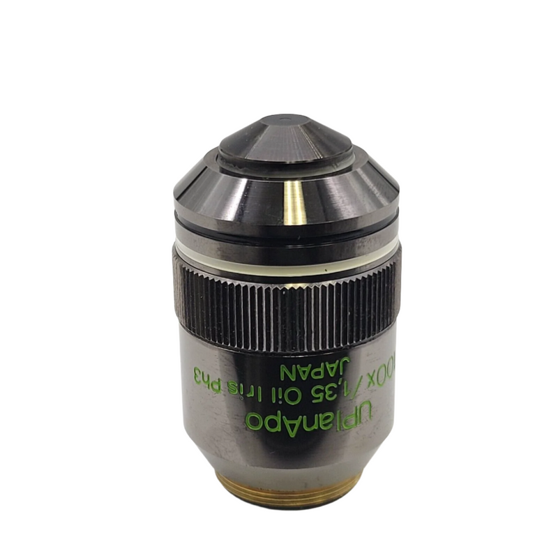 Olympus Microscope Objective UPlanApo 100x Oil Ph3 Phase Contrast - microscopemarketplace