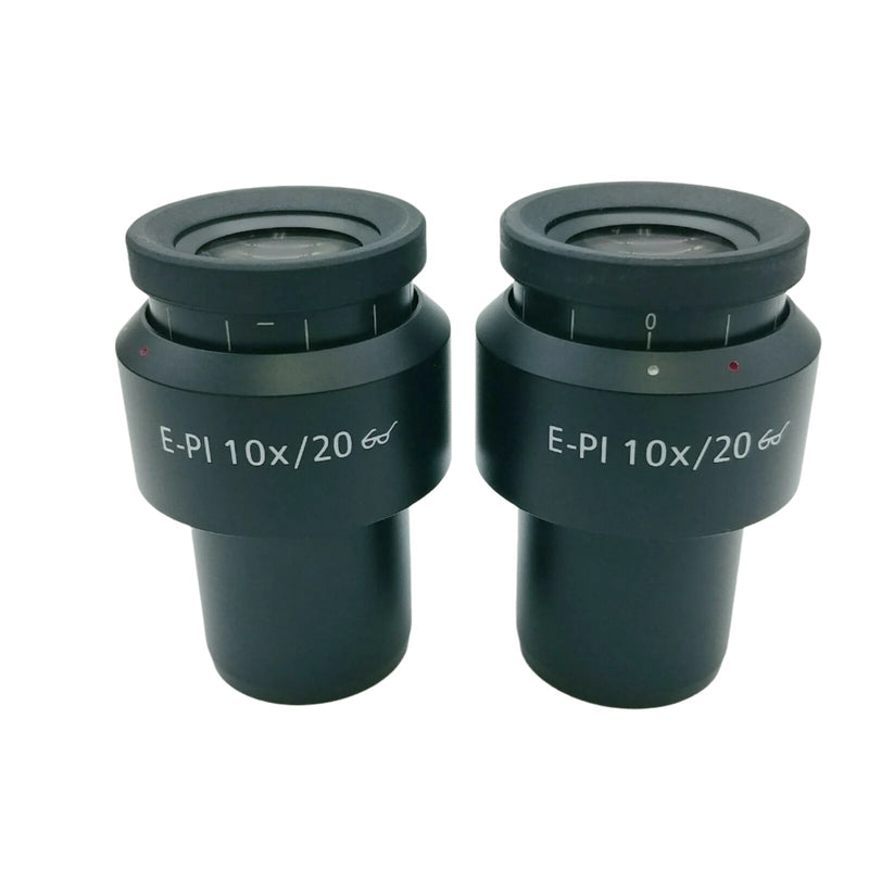 Zeiss Microscope Eyepiece Pair E-Pl 10x/20 444232-9904 Eyepieces 10x - microscopemarketplace