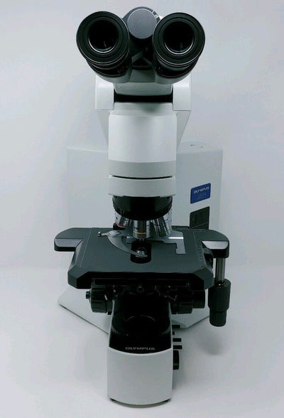 Olympus Microscope BX51 with Tilting Telescoping Head - microscopemarketplace