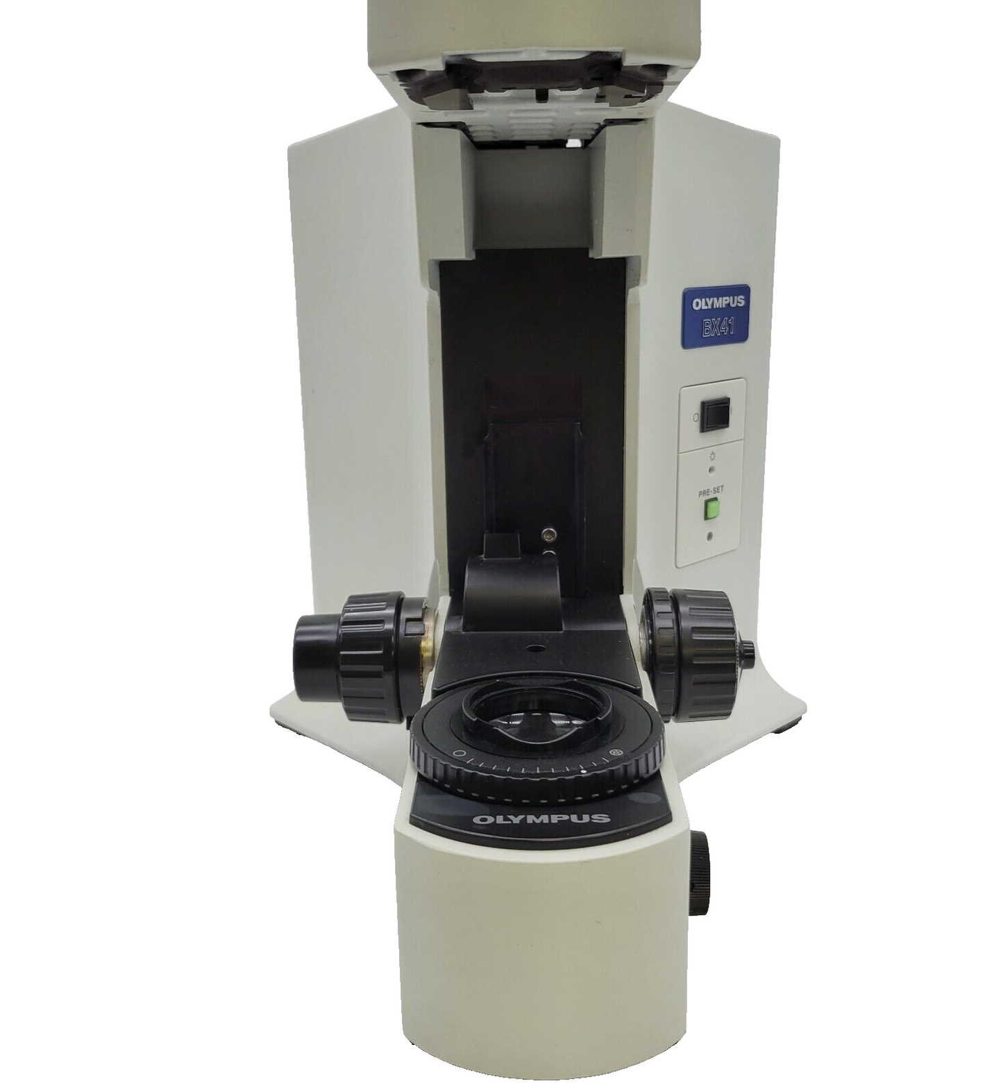 Olympus Microscope BX41 Stand Fully Serviced - microscopemarketplace