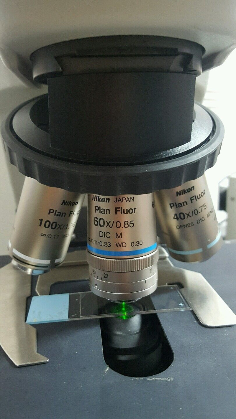 Nikon Microscope 80i with Fluorescence - microscopemarketplace