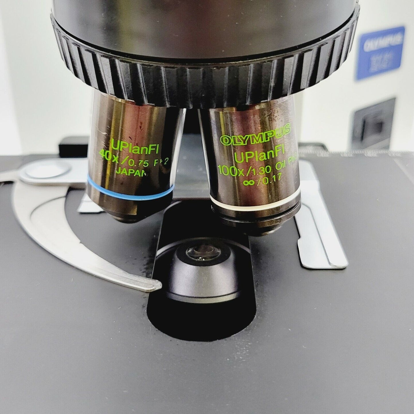 Olympus Microscope BX51 with Fluorites, Phase Contrast, and Trinocular Head - microscopemarketplace