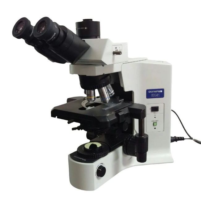 Olympus Microscope BX41 with Trinocular Head and 100x - microscopemarketplace