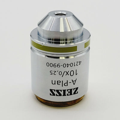 Zeiss Microscope Objective A-Plan 10x ∞/-  421040-9900 M27 - microscopemarketplace