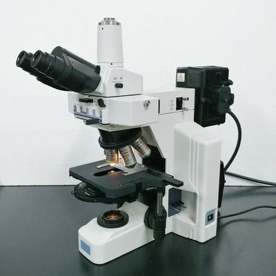 Nikon Microscope Eclipse E600 w/ Fluorescence and Fluorite Objectives Pathology - microscopemarketplace