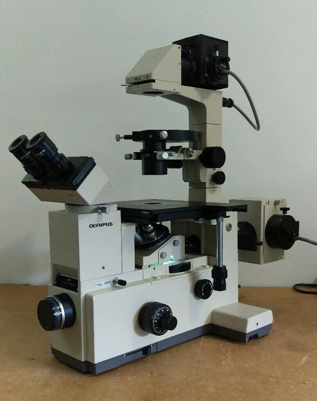 Olympus Microscope IMT-2 Phase Contrast and Fluorescence - microscopemarketplace