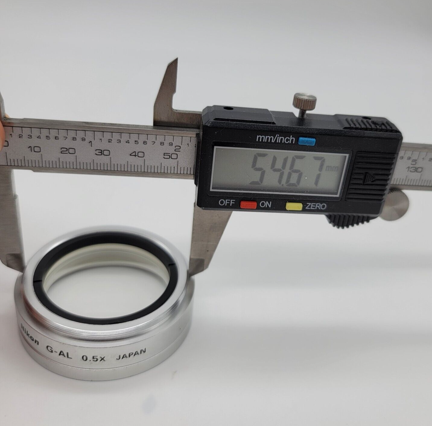 Nikon Microscope G-AL 0.5X auxiliary Objective Lens - microscopemarketplace
