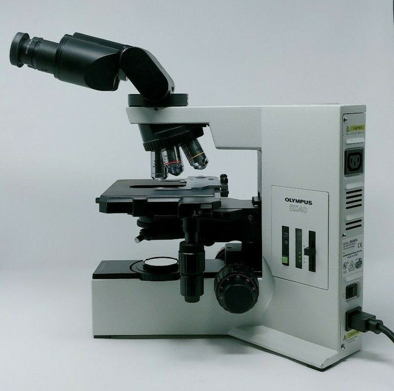 Olympus Microscope BX40 with Tilting Head and 2X Objective - microscopemarketplace