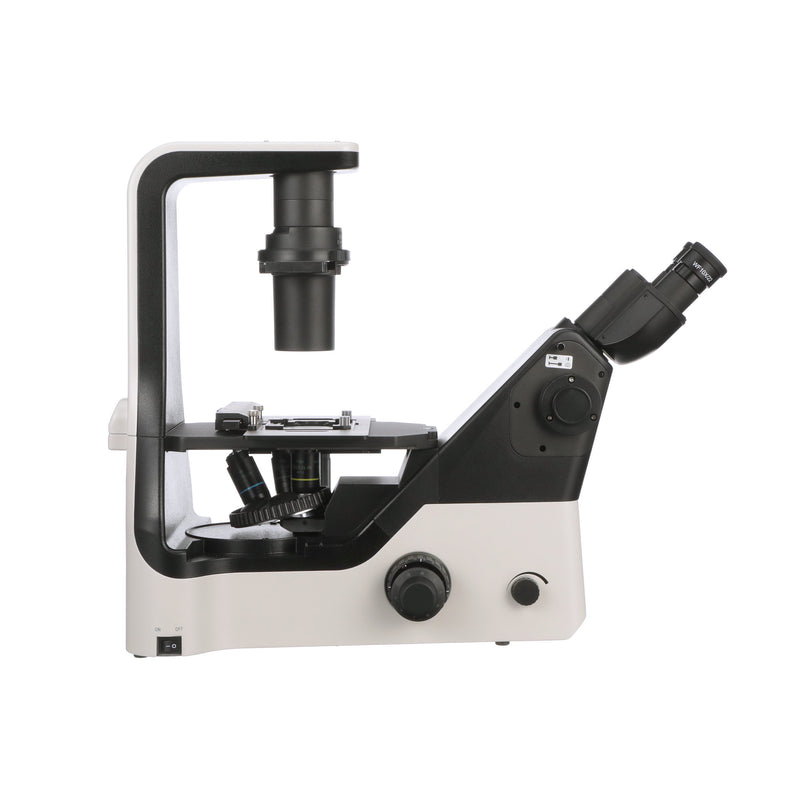 Accu-Scope EXI-410 Inverted Microscope with Phase Contrast - microscopemarketplace