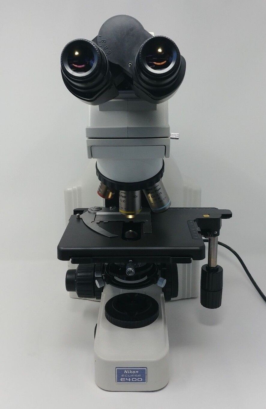 Nikon Microscope Eclipse E400 with Fluorites - microscopemarketplace
