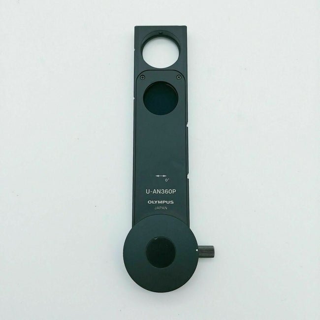 Olympus Microscope U-AN360P Rotatable Analyzer for BX Series Polarizing Scope - microscopemarketplace