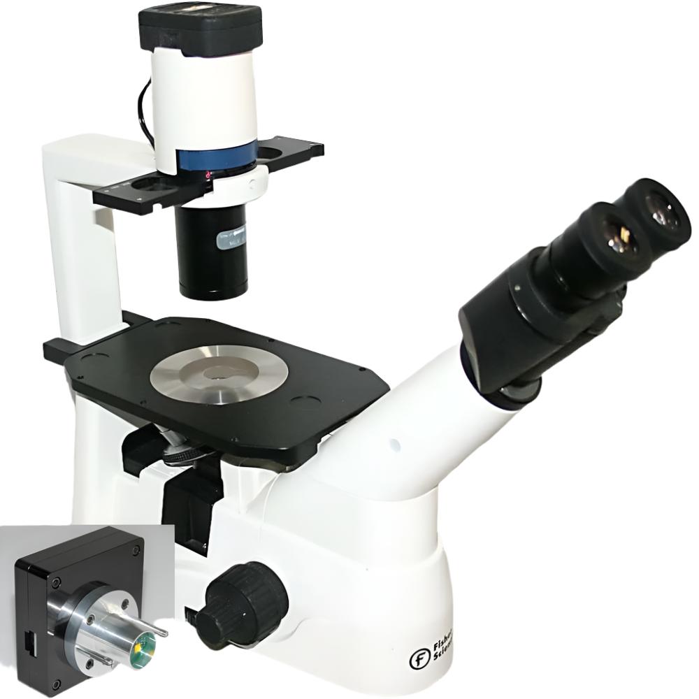 AmScope HL150-AR Illuminatore Ad Anello A Fibra Ottica 150W Per Microscopio - Foto 4