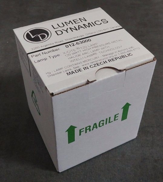 Lumen Dynamics X-Cite 120 Halide Arc Lamp Replacement Light Bulb - microscopemarketplace