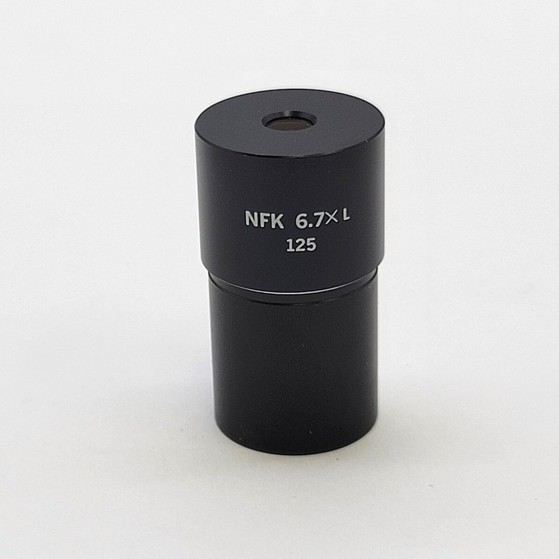 Olympus Microscope Eyepiece NFK 6.7x L 125 Photo Relay Lens - microscopemarketplace