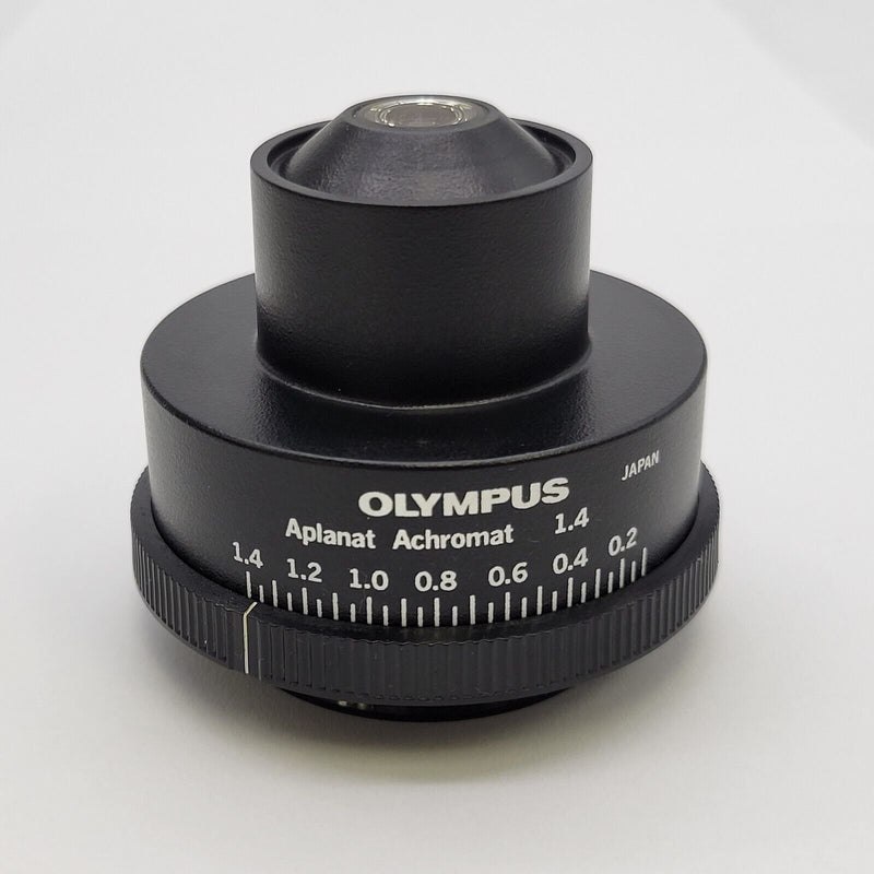 Olympus Microscope Aplanat Achromat 1.4 Abbe Condenser - microscopemarketplace