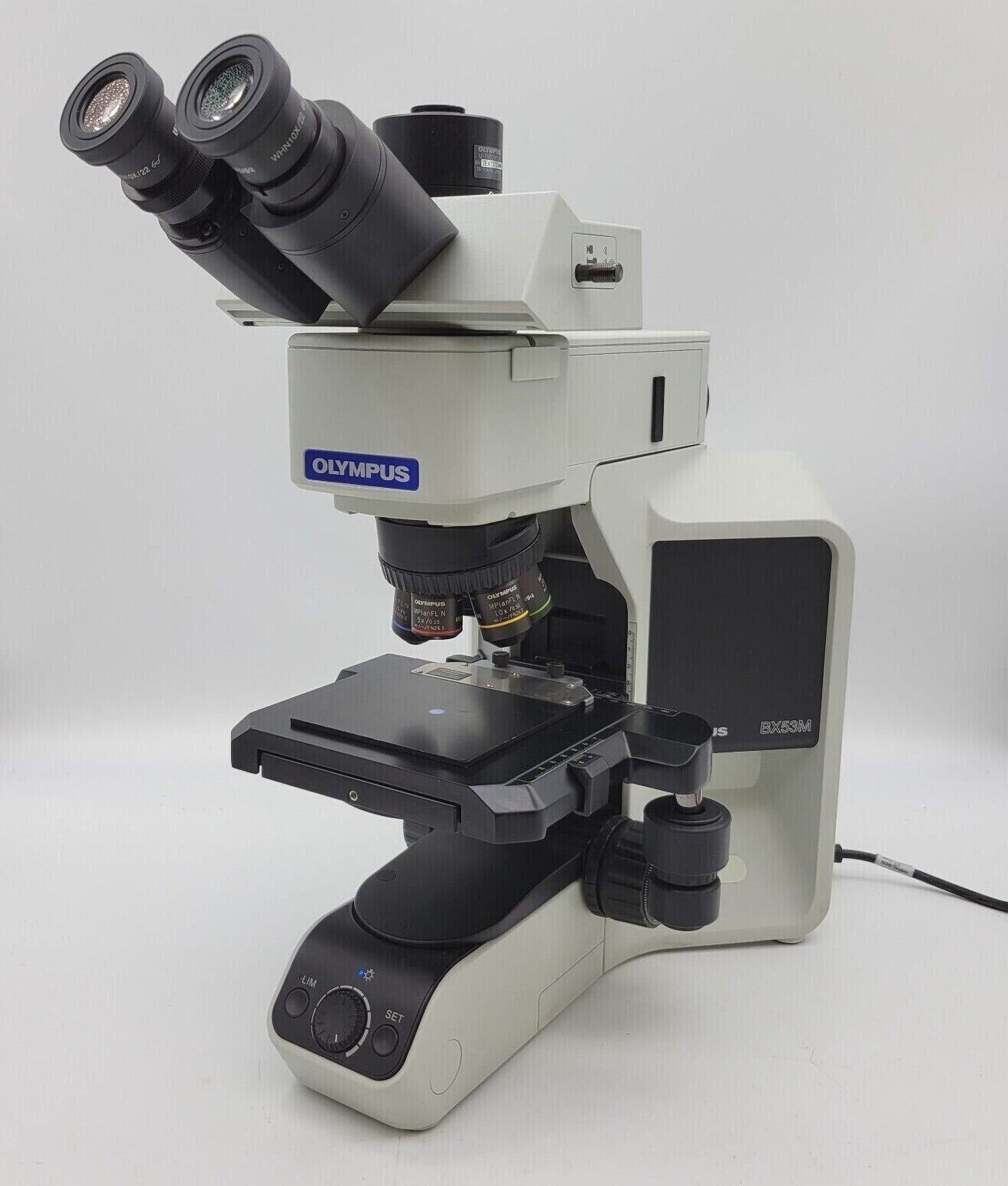 Olympus Microscope BX53M LED Metallurgical with Trinocular Head - microscopemarketplace
