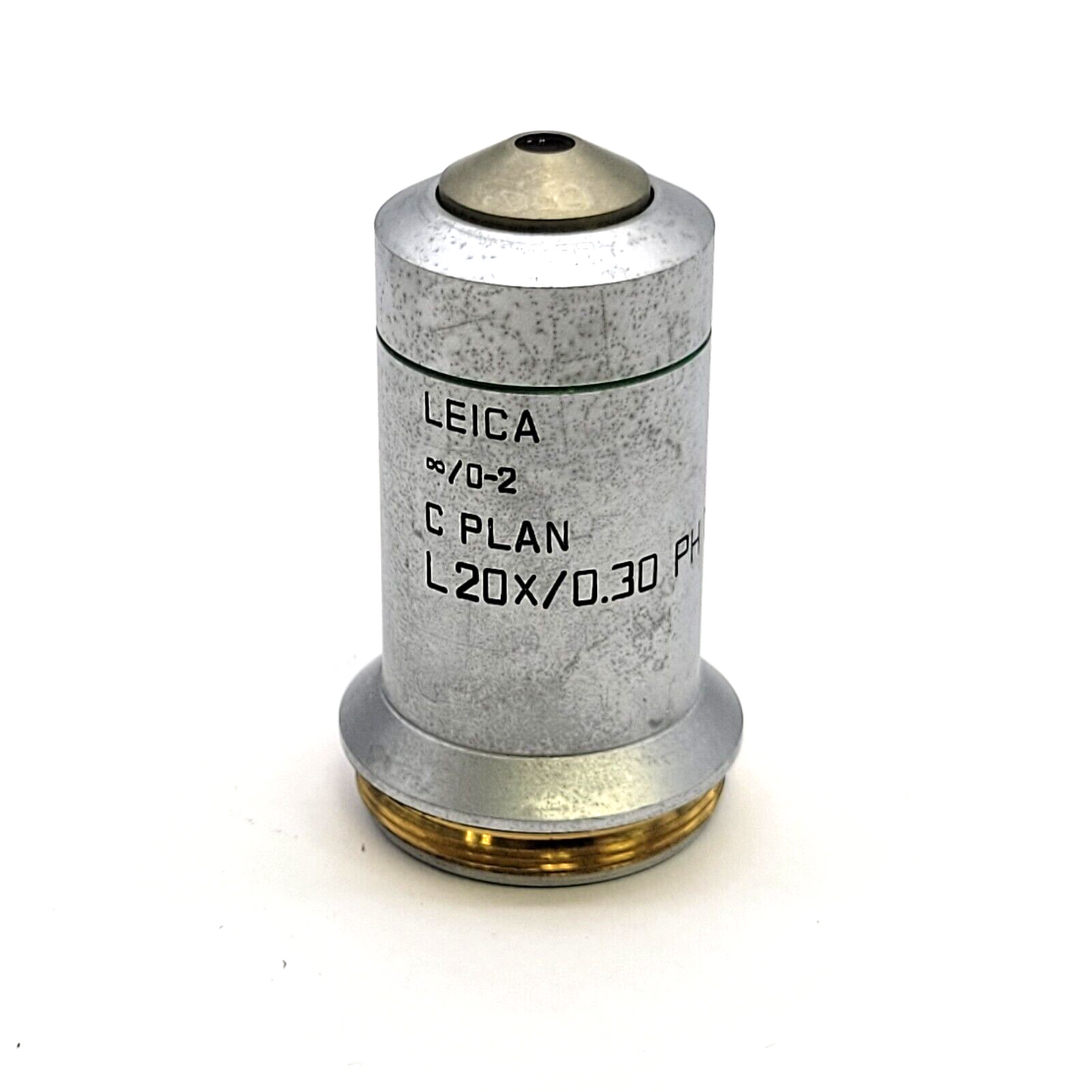 Leica Microscope Objective C Plan L 20x Ph1 ∞/0-2 506152 Phase Contrast - microscopemarketplace