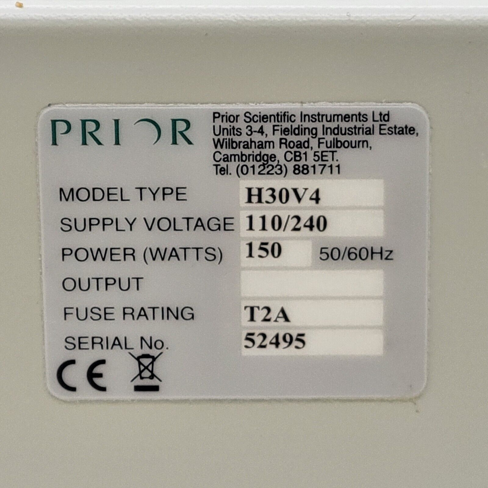 Prior Proscan II H30V4 Motorized Microscope Stage Controller ...