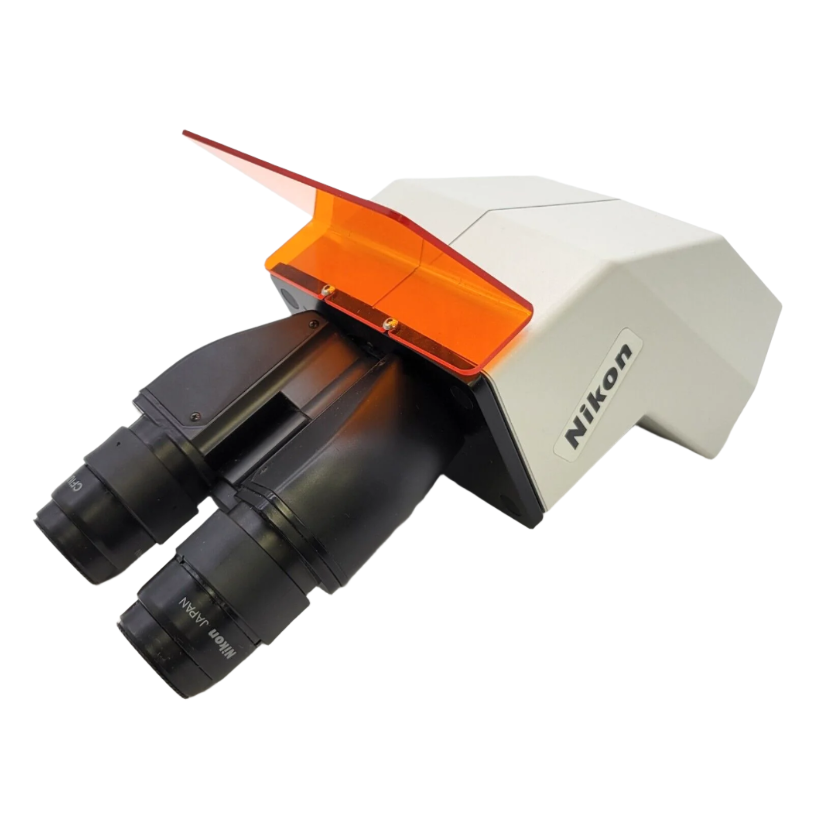 Microscope Shield Nikon Microscope Binocular Head T-TD with Eyepieces and UV Shield ...